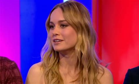 brie larson boobies|Brie Larson showed cleavage on The One Show and sparked outcry